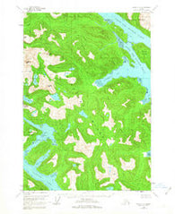 Sitka C-6 Alaska Historical topographic map, 1:63360 scale, 15 X 15 Minute, Year 1951