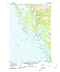 Sitka C-7 Alaska Historical topographic map, 1:63360 scale, 15 X 15 Minute, Year 1951