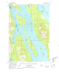 Sitka D-1 Alaska Historical topographic map, 1:63360 scale, 15 X 15 Minute, Year 1951