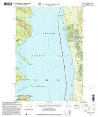 Sitka D-3 Alaska Historical topographic map, 1:63360 scale, 15 X 15 Minute, Year 1997