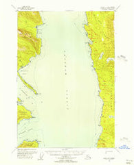 Sitka D-3 Alaska Historical topographic map, 1:63360 scale, 15 X 15 Minute, Year 1948
