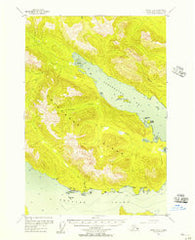 Sitka D-4 Alaska Historical topographic map, 1:63360 scale, 15 X 15 Minute, Year 1948