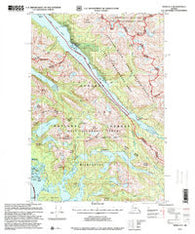 Sitka D-7 Alaska Historical topographic map, 1:63360 scale, 15 X 15 Minute, Year 1997