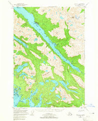 Sitka D-7 Alaska Historical topographic map, 1:63360 scale, 15 X 15 Minute, Year 1951