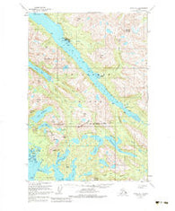 Sitka D-7 Alaska Historical topographic map, 1:63360 scale, 15 X 15 Minute, Year 1951