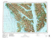 Sitka Alaska Historical topographic map, 1:250000 scale, 1 X 2 Degree, Year 1951