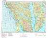 Sitka Alaska Historical topographic map, 1:250000 scale, 1 X 2 Degree, Year 1951