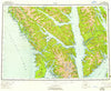 Sitka Alaska Historical topographic map, 1:250000 scale, 1 X 2 Degree, Year 1951