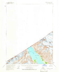 Skagway A-6 Alaska Historical topographic map, 1:63360 scale, 15 X 15 Minute, Year 1961