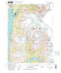 Skagway B-1 Alaska Historical topographic map, 1:63360 scale, 15 X 15 Minute, Year 1949