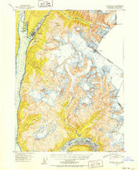 Skagway B-1 Alaska Historical topographic map, 1:63360 scale, 15 X 15 Minute, Year 1951