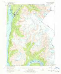 Skagway B-1 Alaska Historical topographic map, 1:63360 scale, 15 X 15 Minute, Year 1949