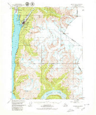 Skagway B-1 Alaska Historical topographic map, 1:63360 scale, 15 X 15 Minute, Year 1949