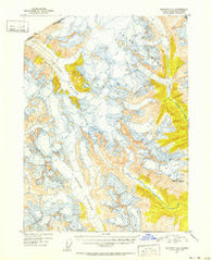 Skagway C-2 Alaska Historical topographic map, 1:63360 scale, 15 X 15 Minute, Year 1951