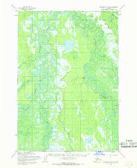 Sleetmute B-3 Alaska Historical topographic map, 1:63360 scale, 15 X 15 Minute, Year 1954