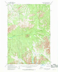 Sleetmute B-6 Alaska Historical topographic map, 1:63360 scale, 15 X 15 Minute, Year 1954