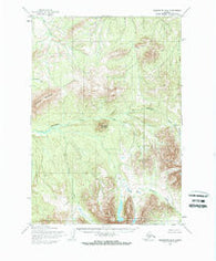 Sleetmute B-6 Alaska Historical topographic map, 1:63360 scale, 15 X 15 Minute, Year 1954