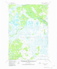 Sleetmute C-2 Alaska Historical topographic map, 1:63360 scale, 15 X 15 Minute, Year 1954