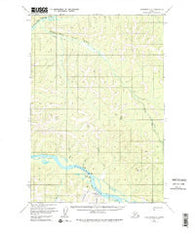 Sleetmute D-4 Alaska Historical topographic map, 1:63360 scale, 15 X 15 Minute, Year 1954