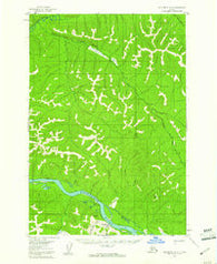 Sleetmute D-4 Alaska Historical topographic map, 1:63360 scale, 15 X 15 Minute, Year 1954