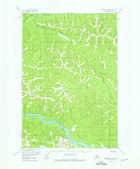 Sleetmute D-4 Alaska Historical topographic map, 1:63360 scale, 15 X 15 Minute, Year 1954