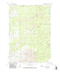 Sleetmute D-7 Alaska Historical topographic map, 1:63360 scale, 15 X 15 Minute, Year 1954