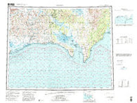 Solomon Alaska Historical topographic map, 1:250000 scale, 1 X 3 Degree, Year 1950
