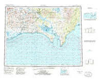 Solomon Alaska Historical topographic map, 1:250000 scale, 1 X 3 Degree, Year 1950
