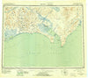 Solomon Alaska Historical topographic map, 1:250000 scale, 1 X 3 Degree, Year 1951