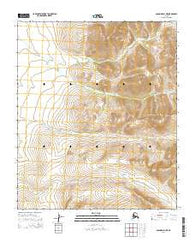 Solomon D-2 NE Alaska Current topographic map, 1:25000 scale, 7.5 X 7.5 Minute, Year 2014