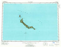 St Matthew Alaska Historical topographic map, 1:250000 scale, 1 X 3 Degree, Year 1951
