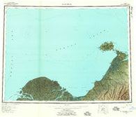 St Michael Alaska Historical topographic map, 1:250000 scale, 1 X 3 Degree, Year 1952
