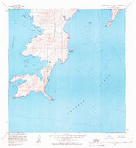 Stepovak Bay C-5 and C-6 Alaska Historical topographic map, 1:63360 scale, 15 X 15 Minute, Year 1963