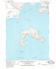 Stepovak Bay D-3 Alaska Historical topographic map, 1:63360 scale, 15 X 15 Minute, Year 1963