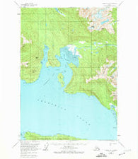 Sumdum A-4 Alaska Historical topographic map, 1:63360 scale, 15 X 15 Minute, Year 1951