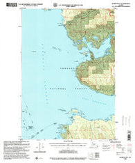 Sumdum B-5 Alaska Historical topographic map, 1:63360 scale, 15 X 15 Minute, Year 1996