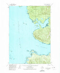 Sumdum B-5 Alaska Historical topographic map, 1:63360 scale, 15 X 15 Minute, Year 1951