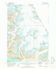 Sumdum C-3 Alaska Historical topographic map, 1:63360 scale, 15 X 15 Minute, Year 1961