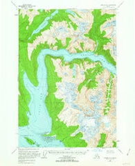 Sumdum D-5 Alaska Historical topographic map, 1:63360 scale, 15 X 15 Minute, Year 1955