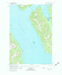 Sumdum D-6 Alaska Historical topographic map, 1:63360 scale, 15 X 15 Minute, Year 1951