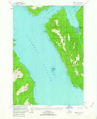 Sumdum D-6 Alaska Historical topographic map, 1:63360 scale, 15 X 15 Minute, Year 1951