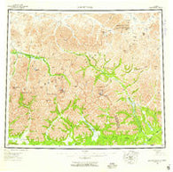 Survey Pass Alaska Historical topographic map, 1:250000 scale, 1 X 3 Degree, Year 1956