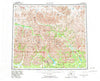 Survey Pass Alaska Historical topographic map, 1:250000 scale, 1 X 3 Degree, Year 1956