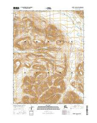 Survey Pass D-6 NE Alaska Current topographic map, 1:25000 scale, 7.5 X 7.5 Minute, Year 2016