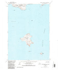 Sutwik Island B-6 Alaska Historical topographic map, 1:63360 scale, 15 X 15 Minute, Year 1963
