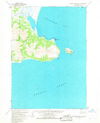 Sutwik Island C-5 Alaska Historical topographic map, 1:63360 scale, 15 X 15 Minute, Year 1963