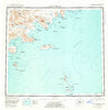 Sutwik Island Alaska Historical topographic map, 1:250000 scale, 1 X 2 Degree, Year 1951