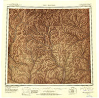 Table Mountain Alaska Historical topographic map, 1:250000 scale, 1 X 3 Degree, Year 1951