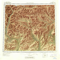 Table Mountain Alaska Historical topographic map, 1:250000 scale, 1 X 3 Degree, Year 1956
