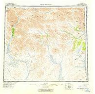Table Mountain Alaska Historical topographic map, 1:250000 scale, 1 X 3 Degree, Year 1956